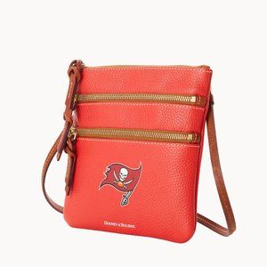 NWT Dooney & Bourke NFL Buccaneers Triple Zip Crossbody